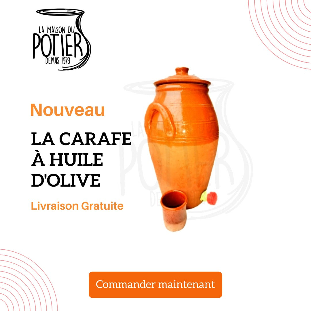 🚨 NOUVEAU : CARAFE À HUILE D'OLIVE AVEC ROBINET