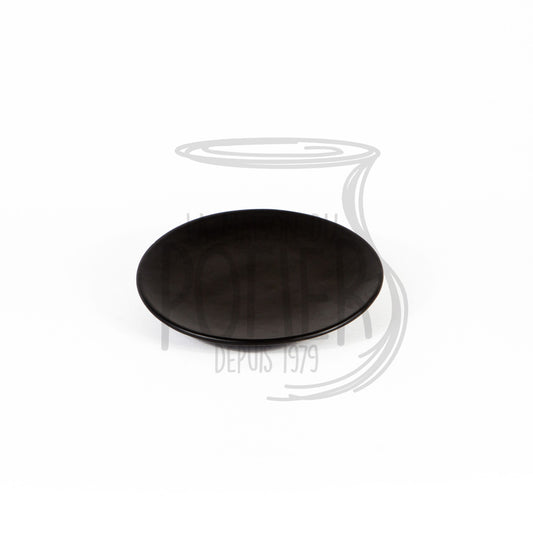 Assiette noire mat model 2