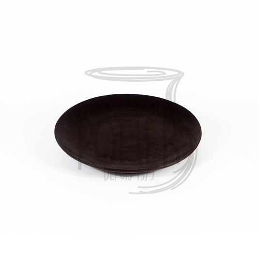 Assiette noire mat model 3